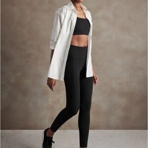 ⭐️ Banana Republic Navy Blue Women's High Rise Leggings